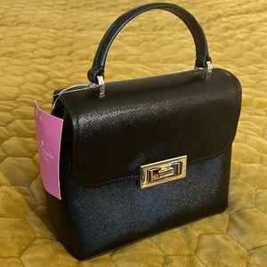NWT Kate Spade Top Handle Mini Satchel Leather Crossbody Cheri